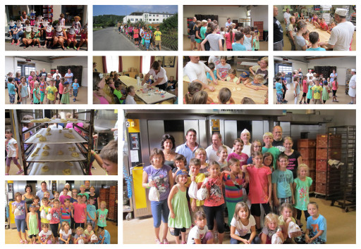 Kindersommer Bilder als Collage