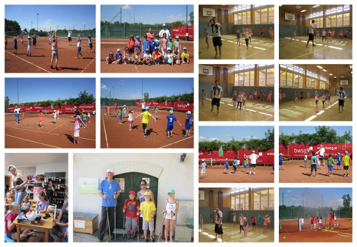 Kindersommer Bilder als Collage